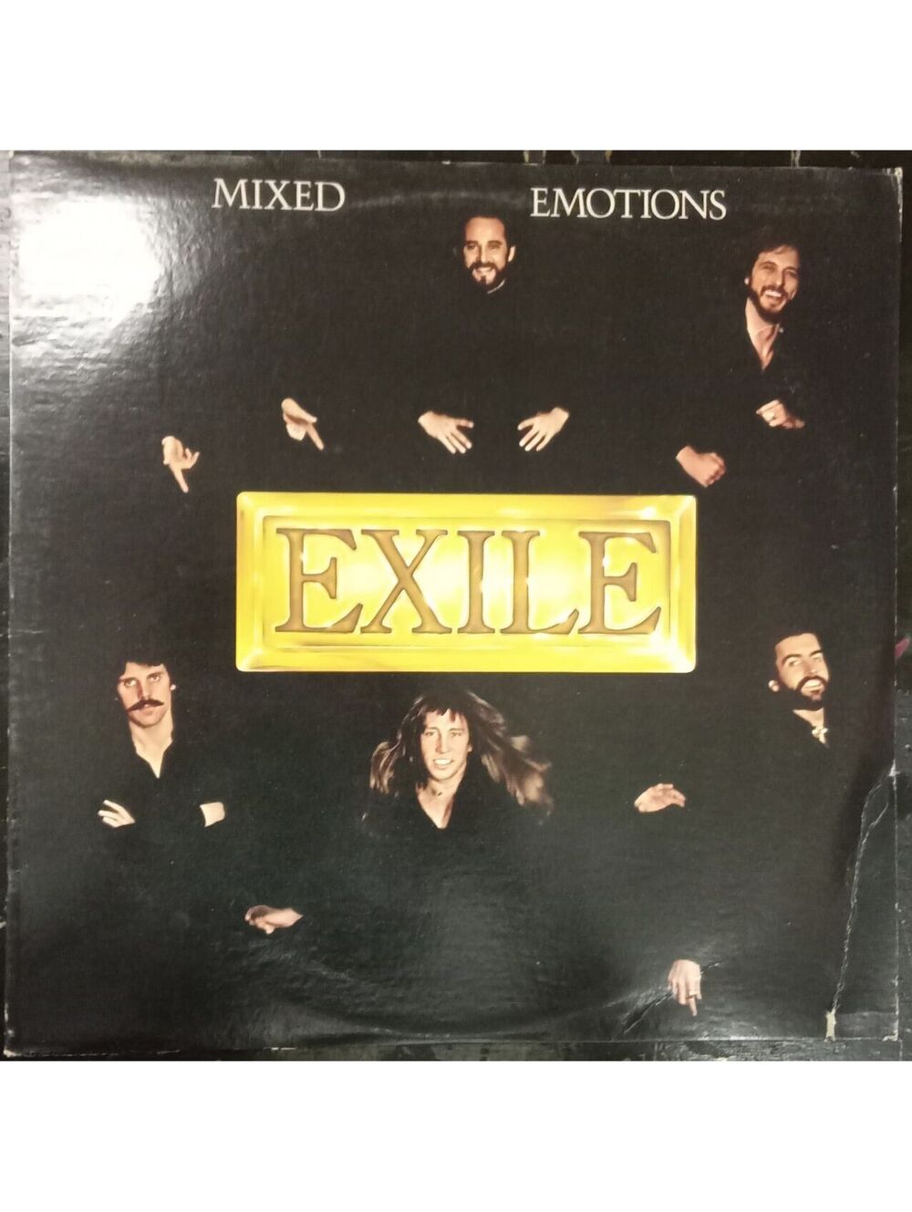 EXILE MIXED EMOTIONS LP 1978 "KISS YOU ALL OVER" GREAT CONDITION